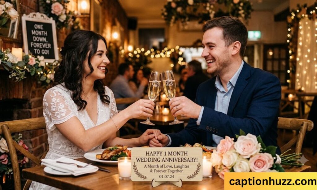 1 Month Wedding Anniversary Wishes