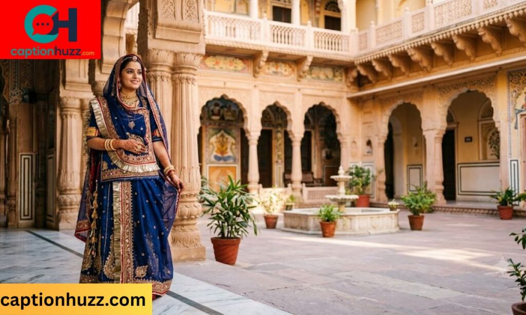 Rajasthani poshak captions for instagram in hindi