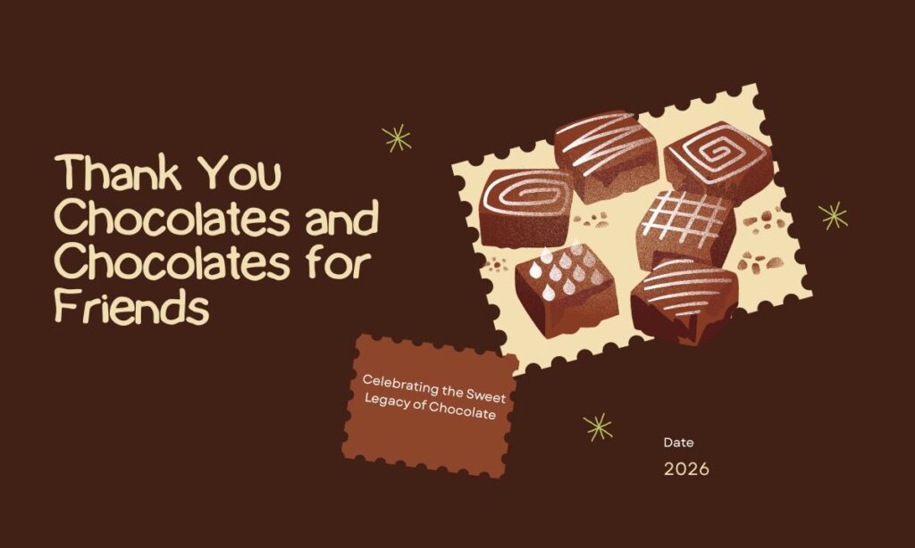 Thank You Chocolates and Chocolates for Friends