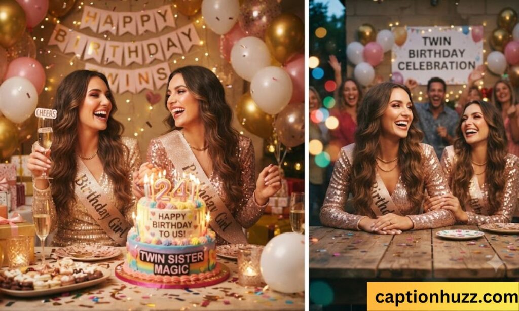 Birthday Wishes for Myself and My Twin Sister