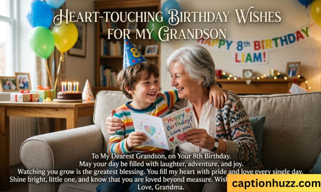 Heart Touching Birthday Wishes for Grandson