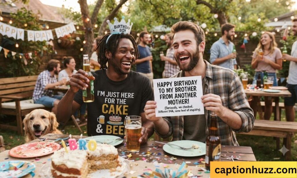 funny birthday wishes for brother from another mother