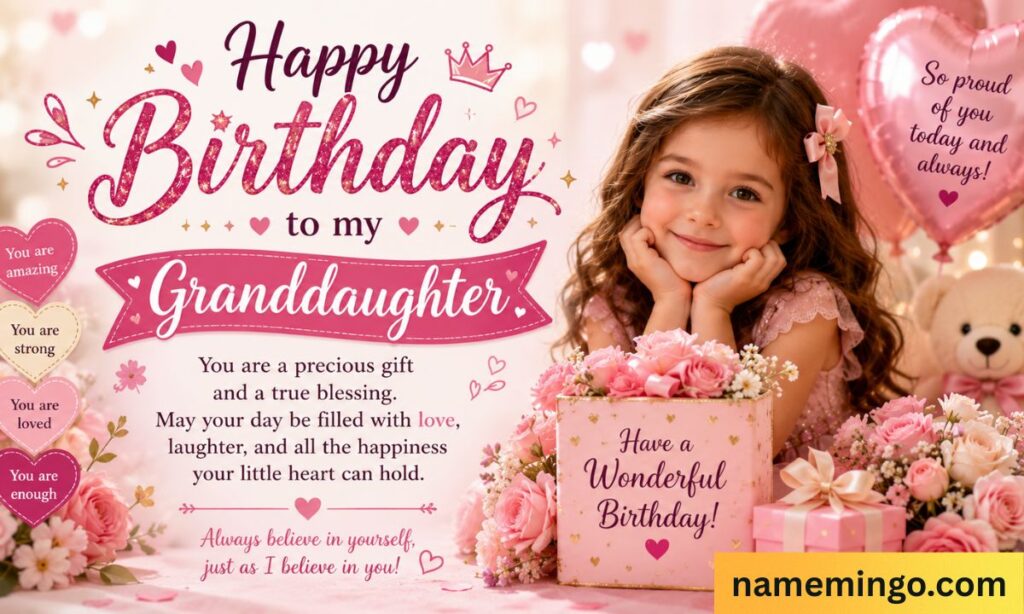 happy birthday wishes images for granddaughter