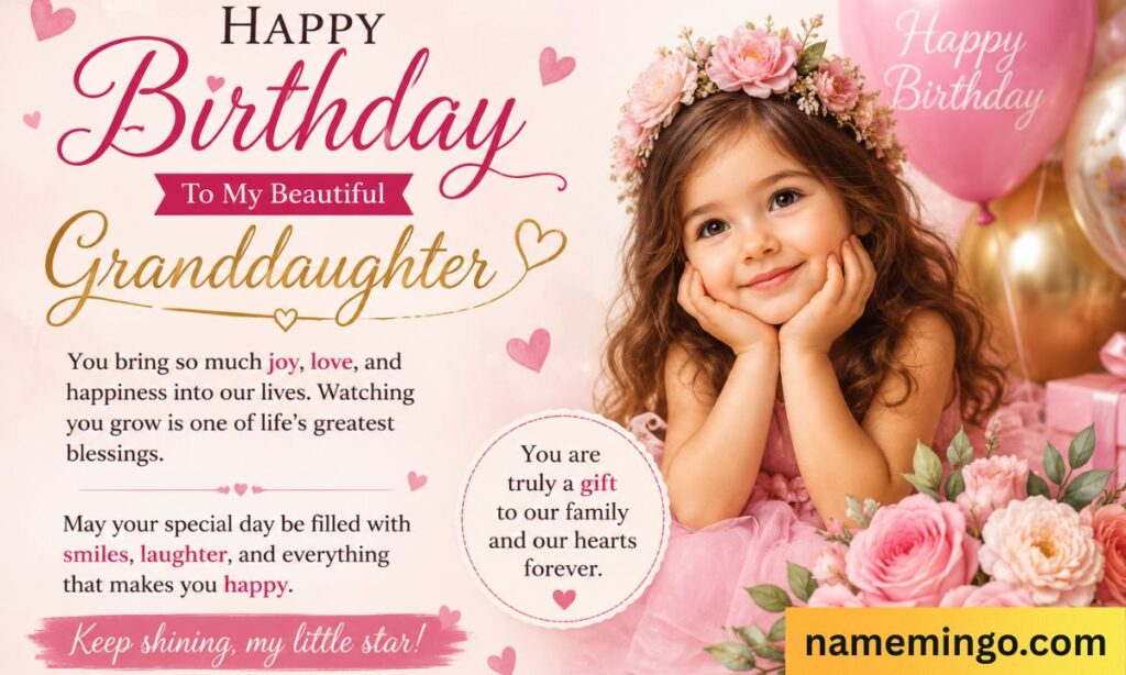happy birthday wishes quotes for granddaughter