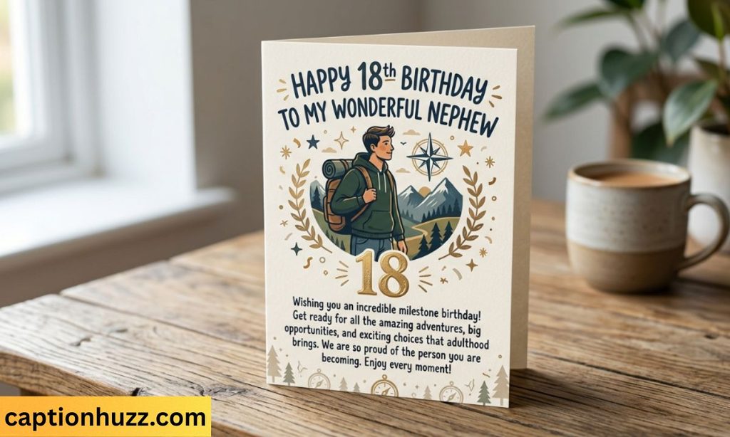 18th Birthday Wishes for a Nephew