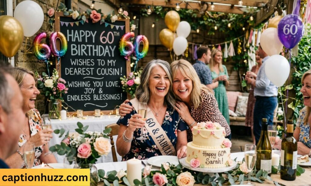 60th Birthday Wishes for a Cousin