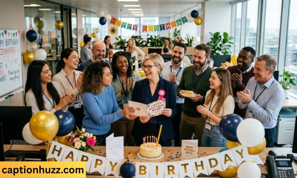 Birthday Wishes to Boss From Employees