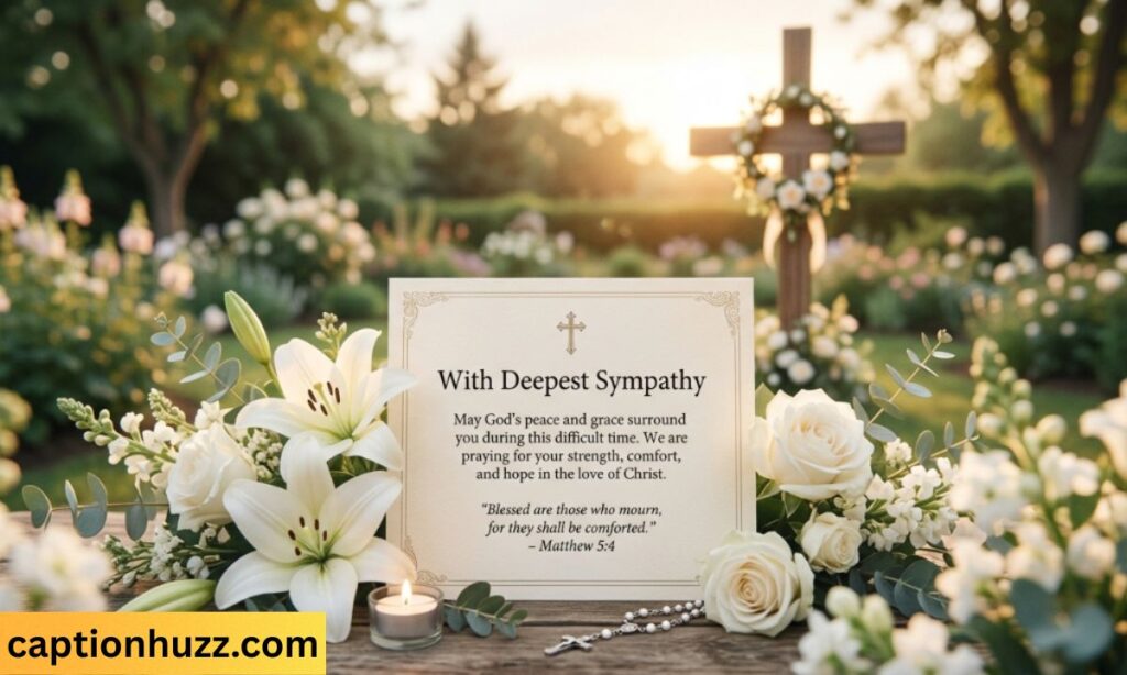 Christian Condolence Message Images