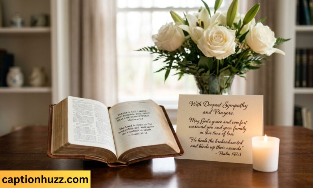Christian Condolences Bible Verses Sympathy Messages