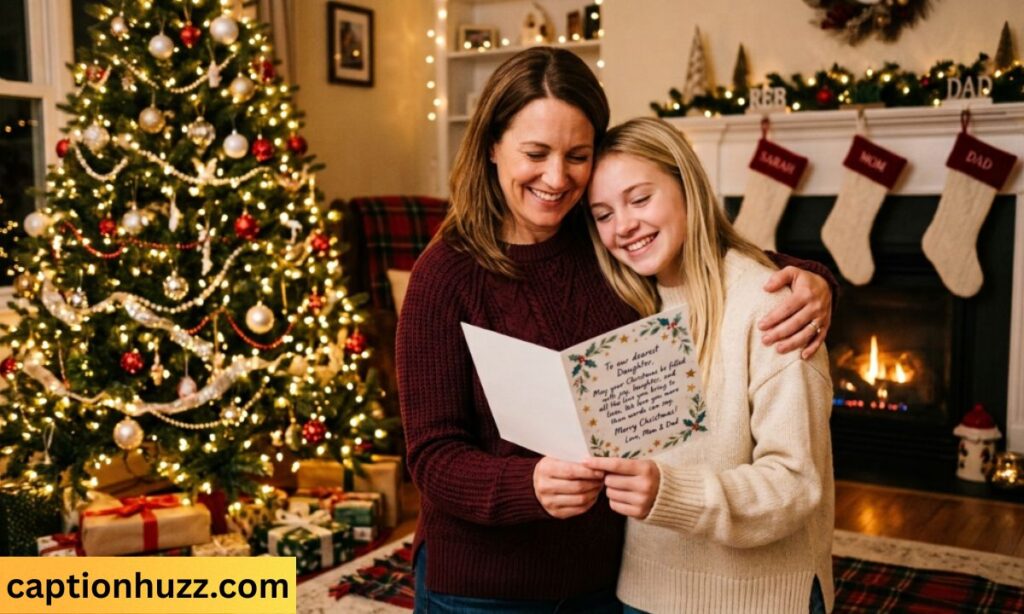 Heartwarming Christmas Message for Daughter