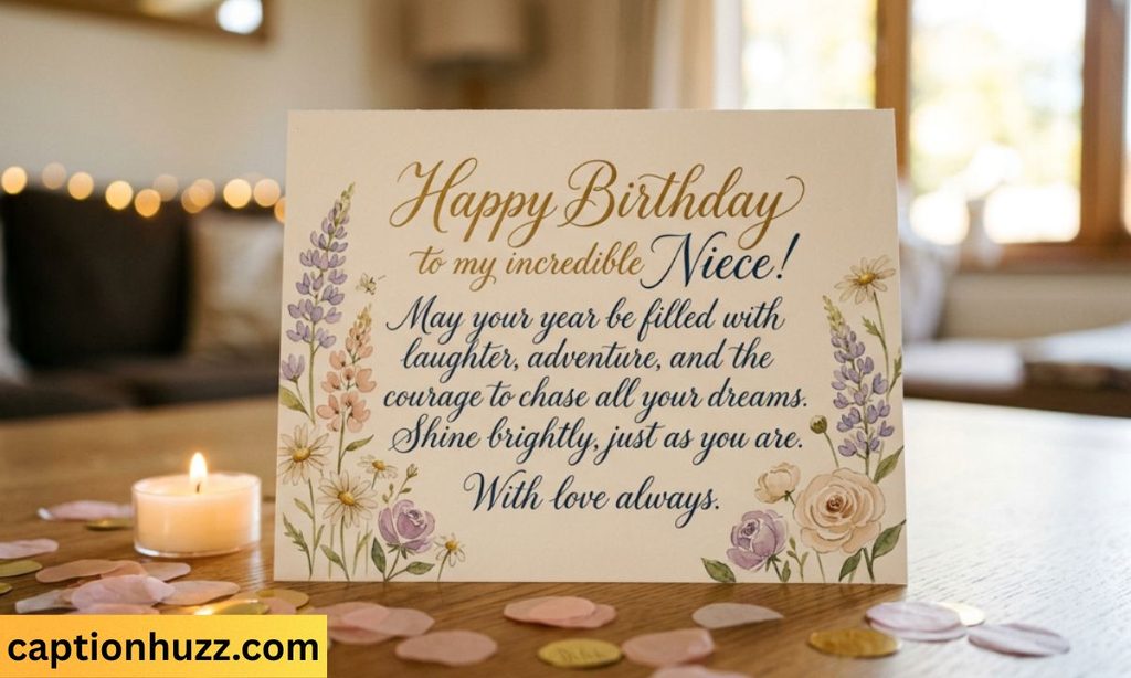 Inspirational Birthday Wishes for Your Niece