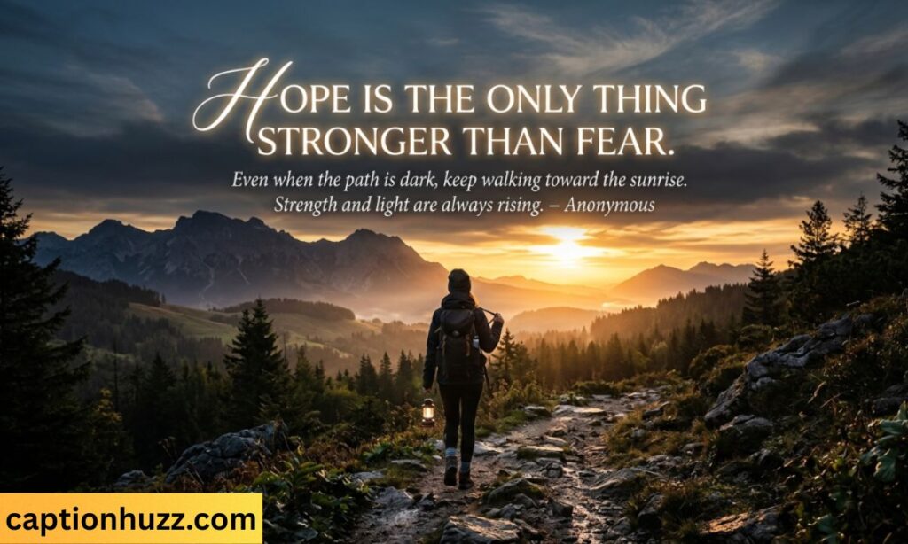 Quotes About Hope in Hard Times