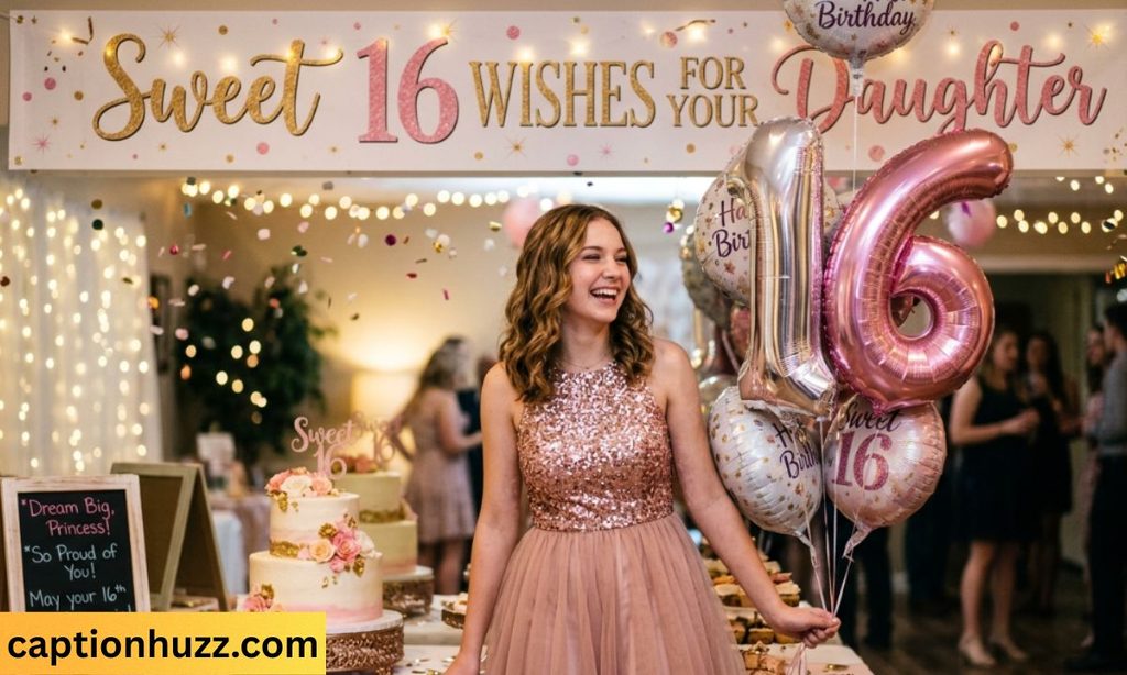 Sweet 16 Wishes for Your Daughter
