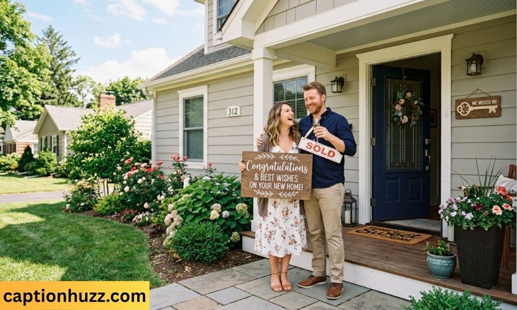 congratulations and best wishes on your new home