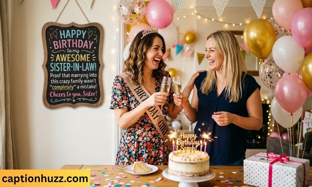 short funny birthday wishes for sister-in-law