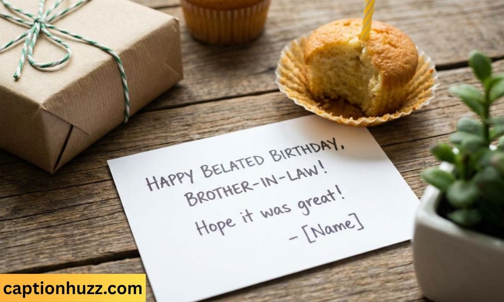 Belated Birthday Wishes for Brother-in-Law