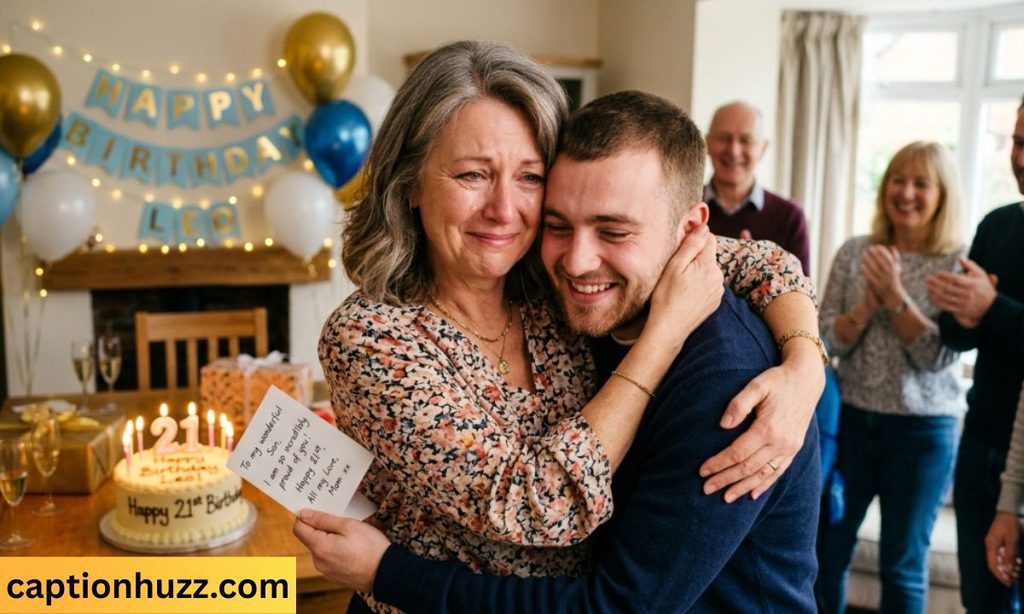 Emotional Birthday Wishes From Mom to Son