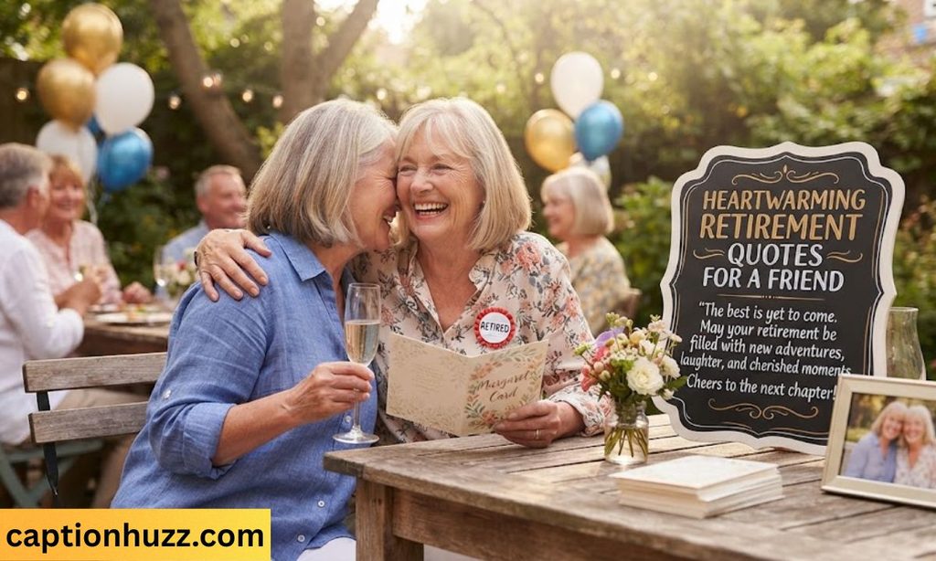 Heartwarming retirement quotes for a friend
