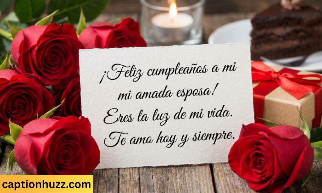 best birthday wish for my wife in spanish language