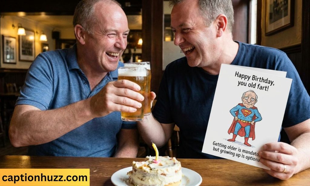 friend humorous funny birthday wishes for men