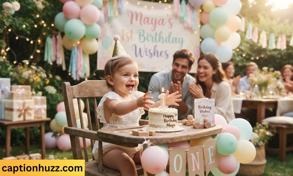 1st Birthday Wishes for Kids