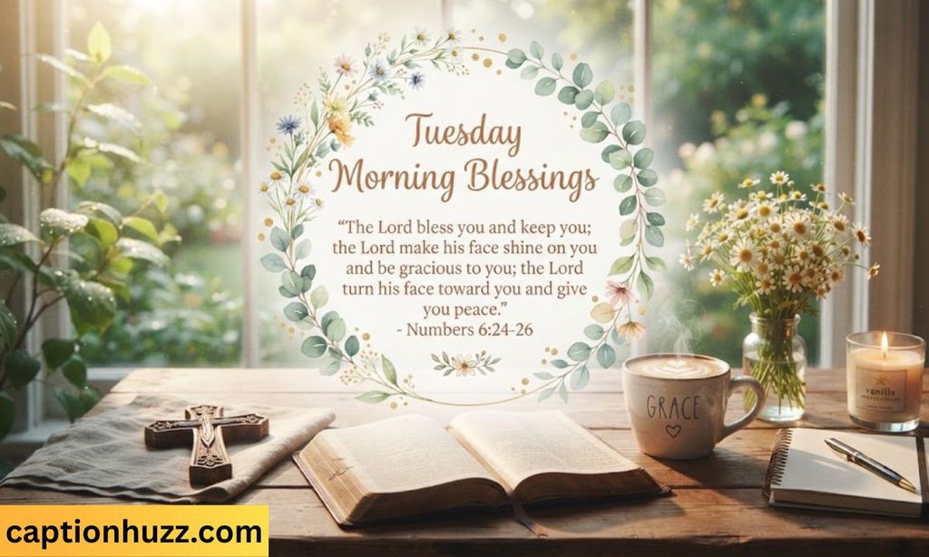 tuesday morning blessings with scripture_