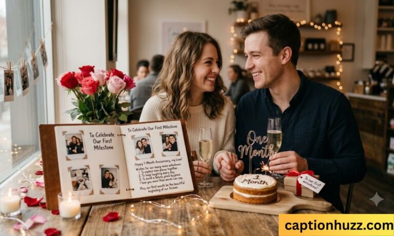 1-Month Anniversary Wishes to Celebrate Your First Milestone