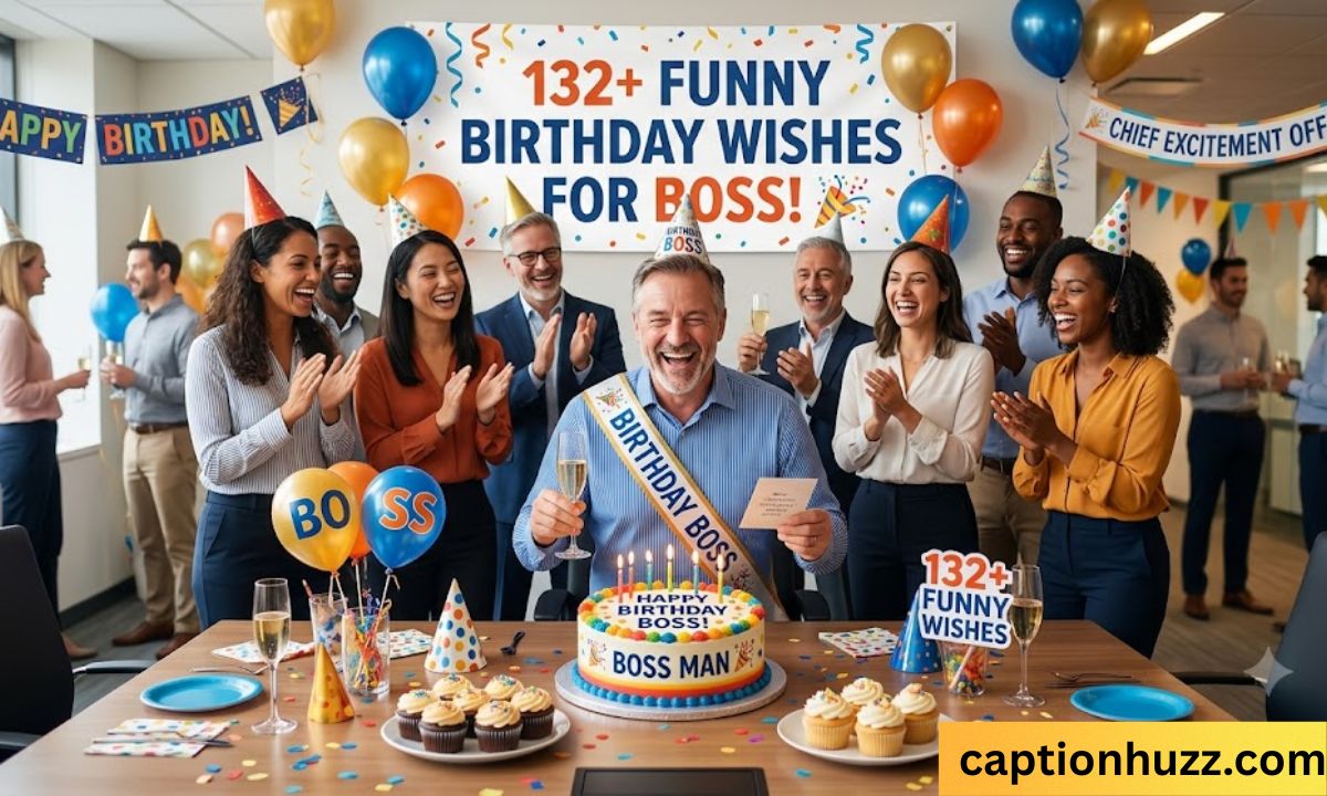 132+ Funny Birthday Wishes for Boss