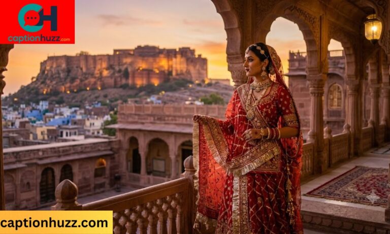 Rajasthani Poshak Captions for Instagram Royal Bloodline Vibes