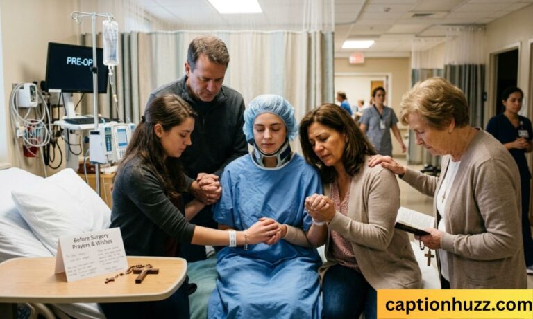 Before Surgery Wishes and Prayers