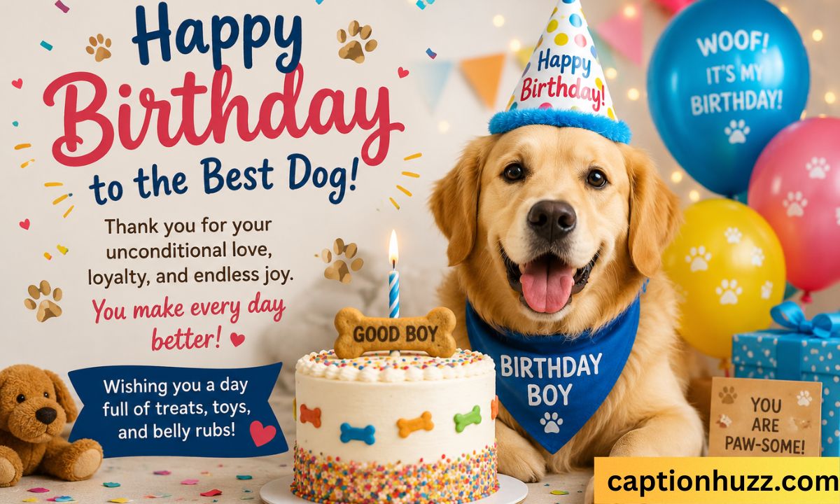Birthday Wishes for Dog
