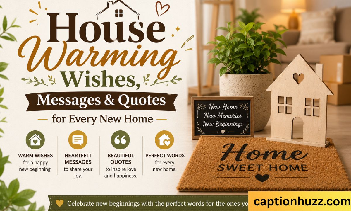 House warming Wishes, Messages & Quotes for Every New Home 