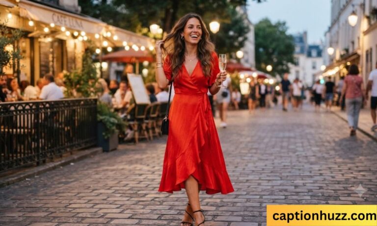 Red Dress Captions for Instagram