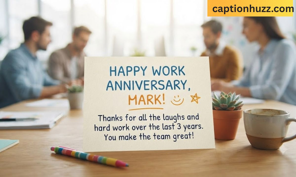 Simple Work Anniversary Wishes for Colleagues and Employees 