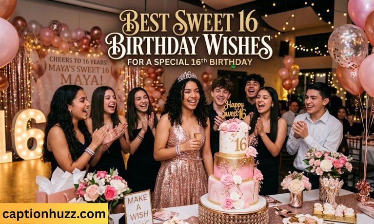 Best Sweet 16 Birthday Wishes