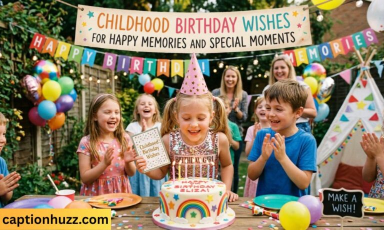 Childhood Birthday Wishes for Happy Memories and Special Moments 