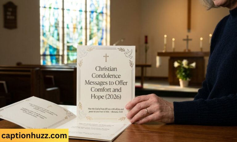 Christian Condolence Messages to Offer Comfort and Hope (2026)