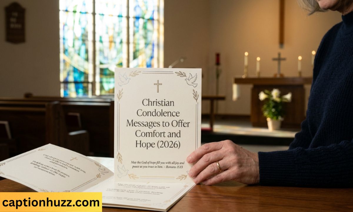 Christian Condolence Messages to Offer Comfort and Hope (2026)