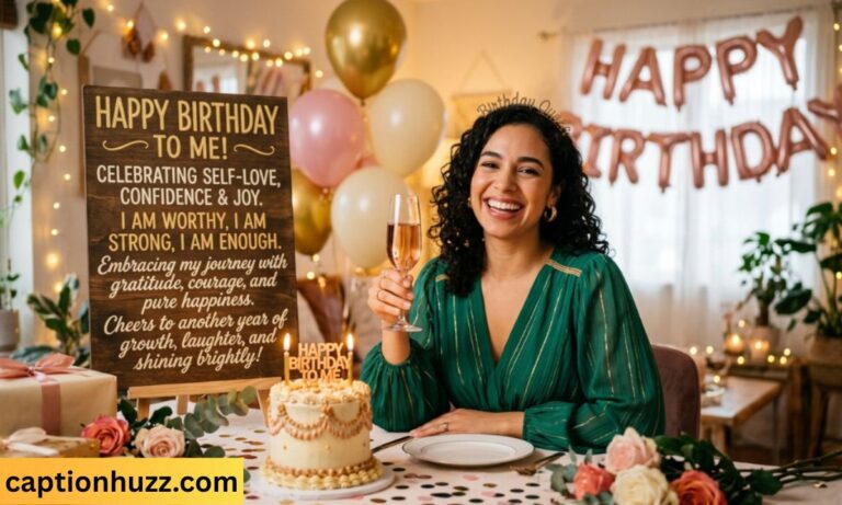 Happy Birthday to Me Quotes for Self-Love, Confidence & Joy