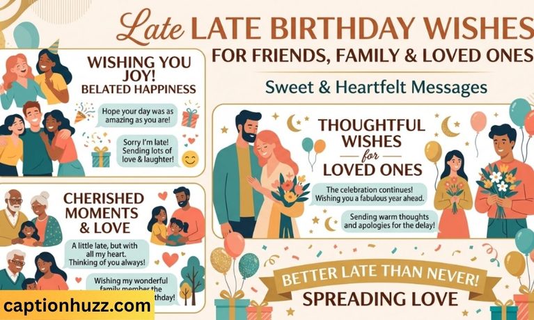 Late Birthday Wishes
