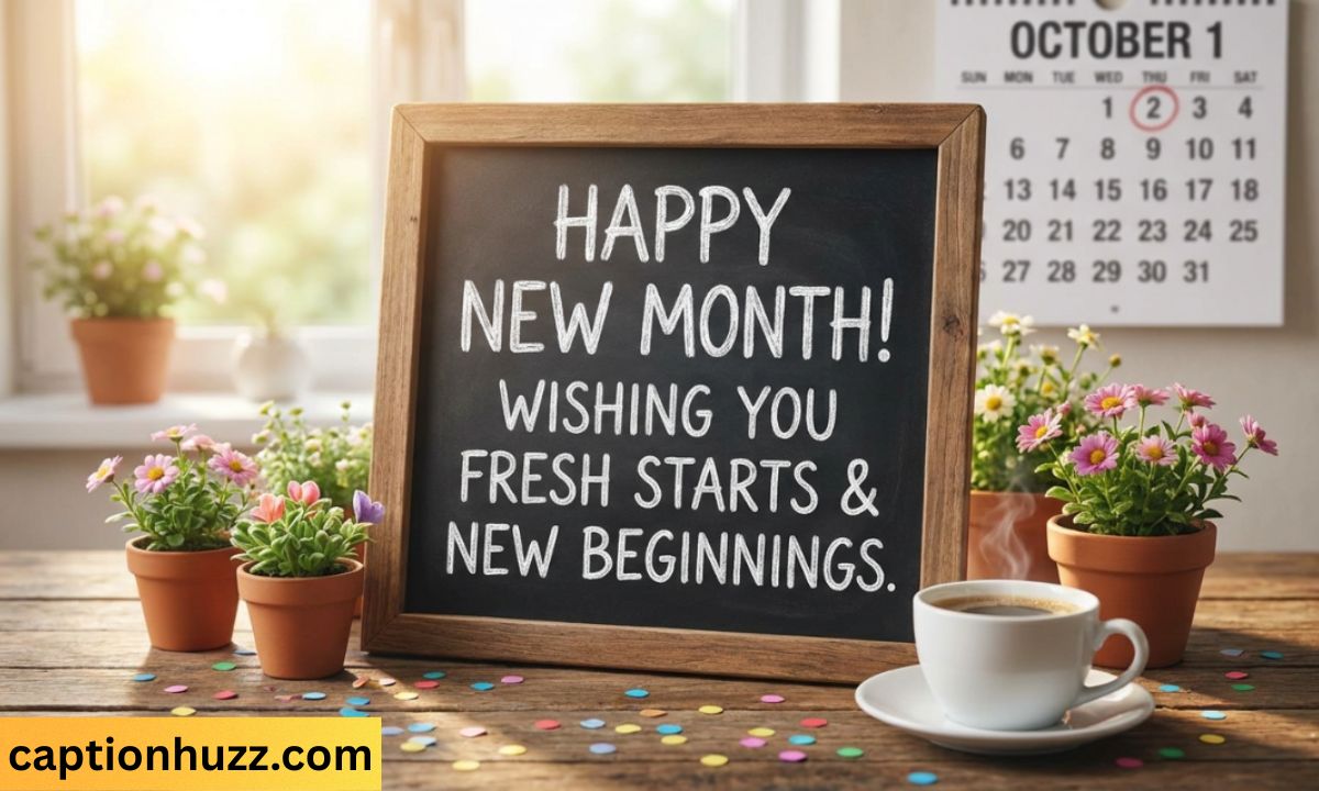 Happy New Month Wishes to Welcome a Fresh Month 