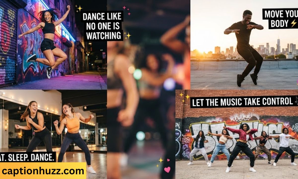 Short Dance Captions for Instagram, TikTok & Dance Lovers