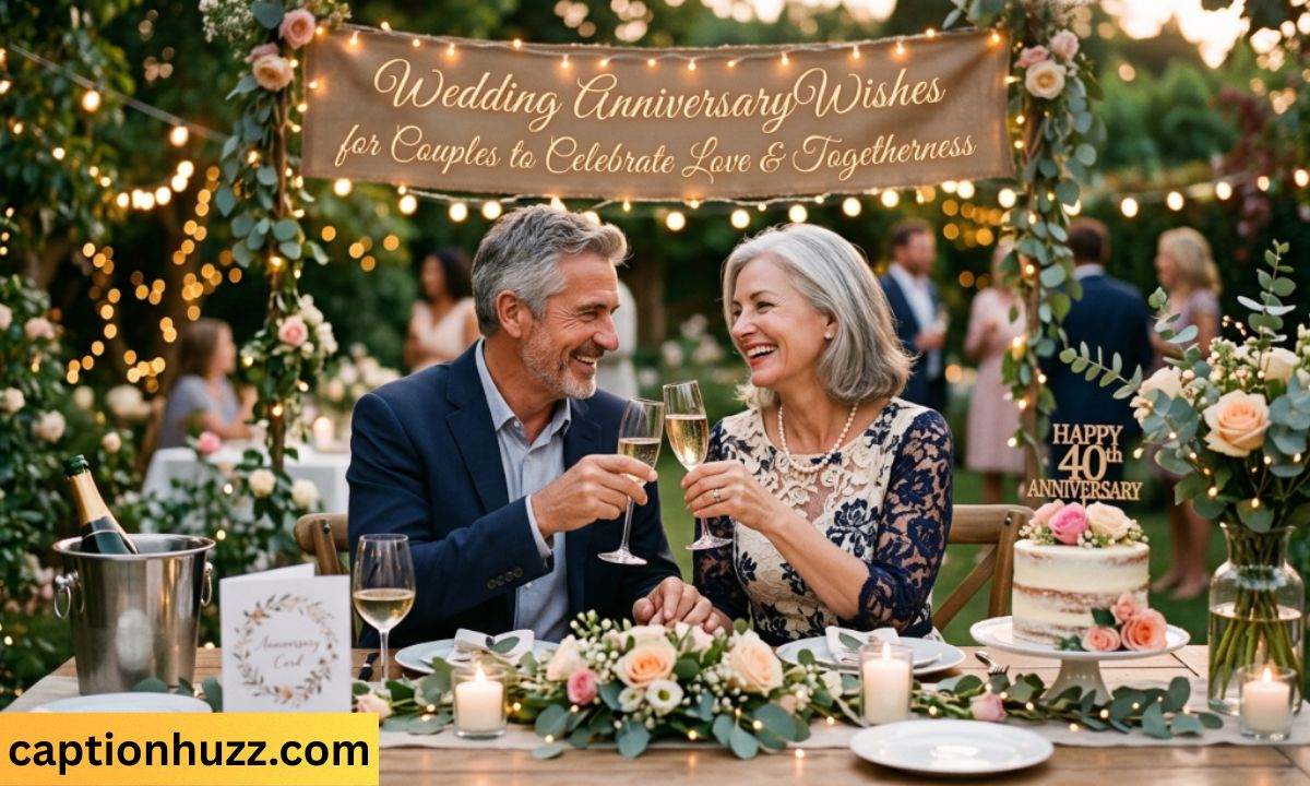 Wedding Anniversary Wishes for Couples to Celebrate Love & Togetherness